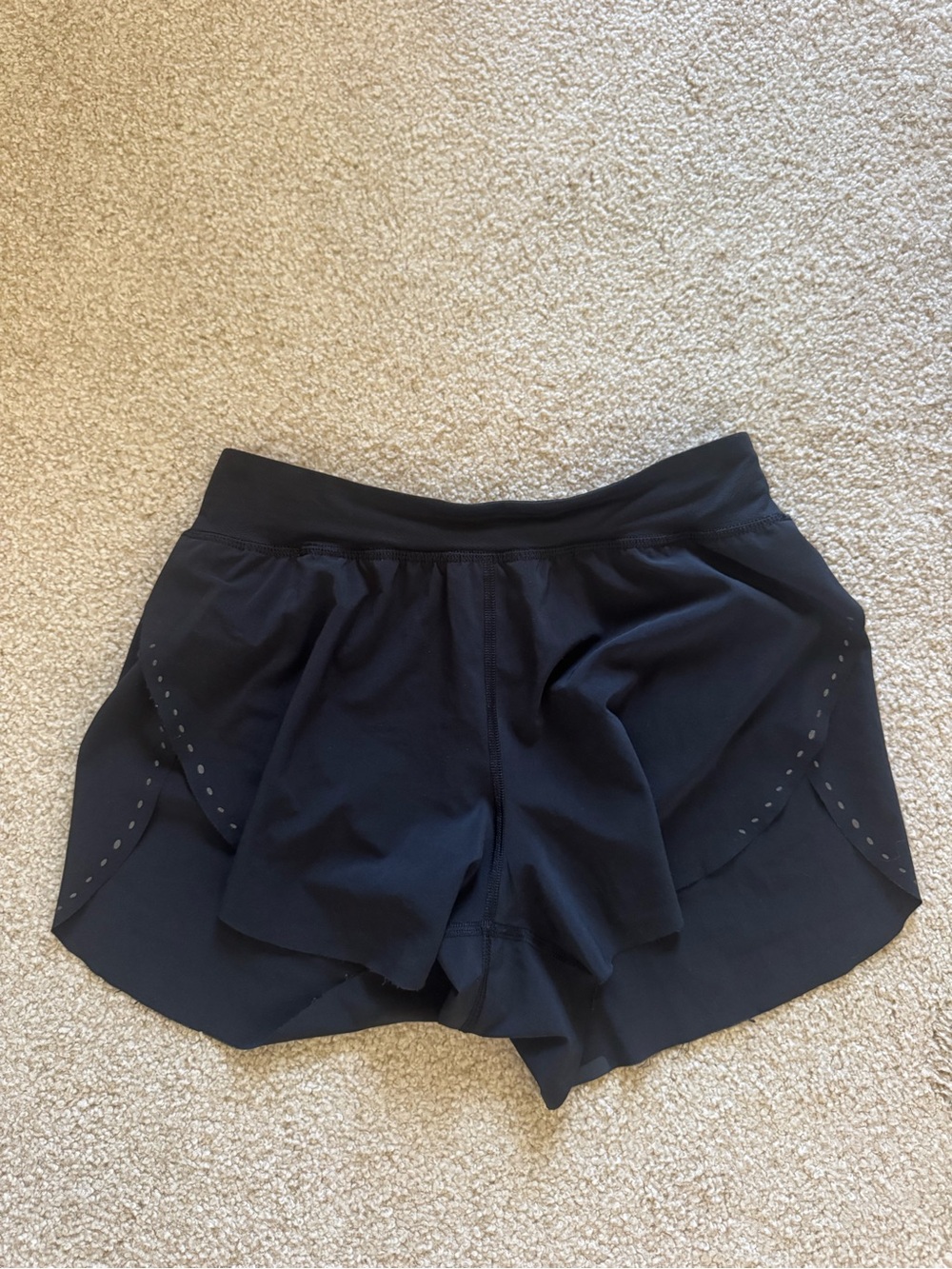 lululemon athletica Black Fast and Free Running Shorts